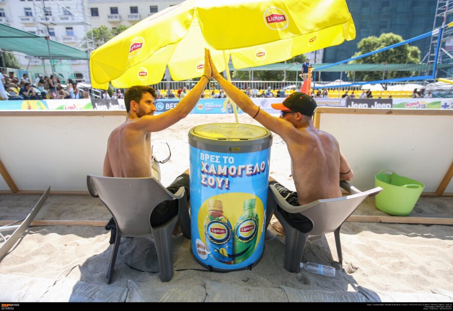 Thessaloniki Grand Slam: Όμορφες εικόνες από το τουρνουά μπιτς βόλεϊ στο κέντρο της πόλης