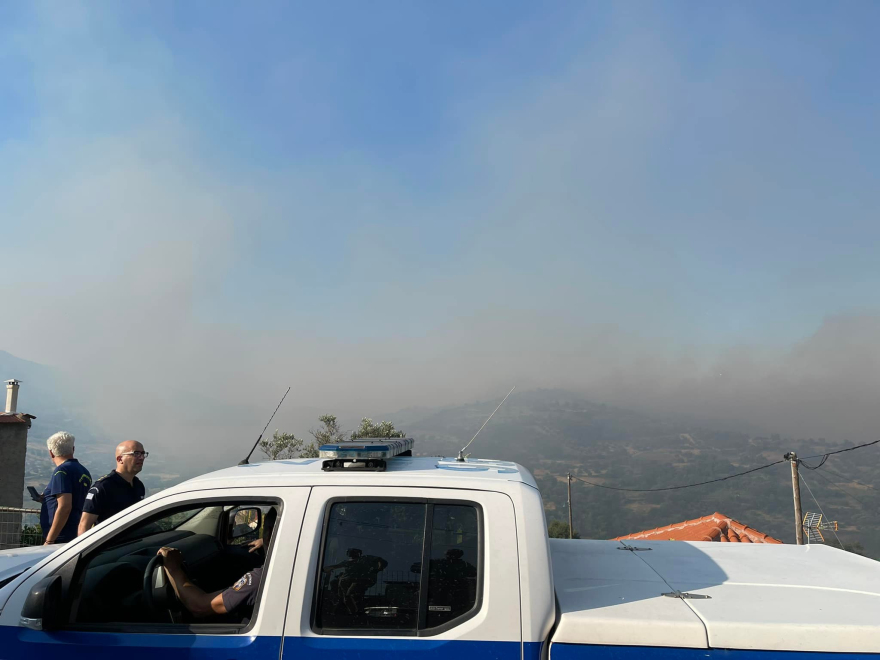 Υπό έλεγχο η φωτιά στην Εύβοια