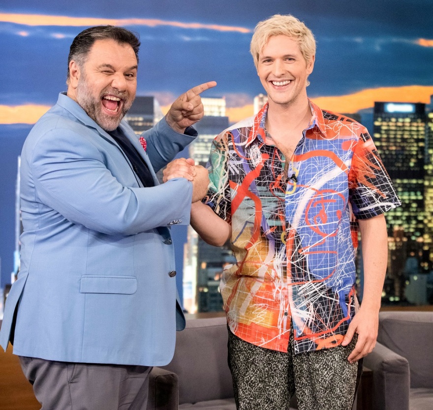 Δημήτρης Ουγγαρέζος και Leon of Athens στο «2Night Show»