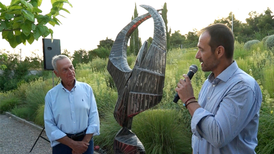 Δύο σημαντικά έργα τέχνης στο Αποτεφρωτήριο Ριτσώνας