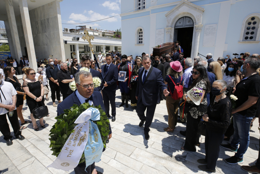 Είπαν το τελευταίο «αντίο» στη Μαρίνα Λαμπράκη-Πλάκα