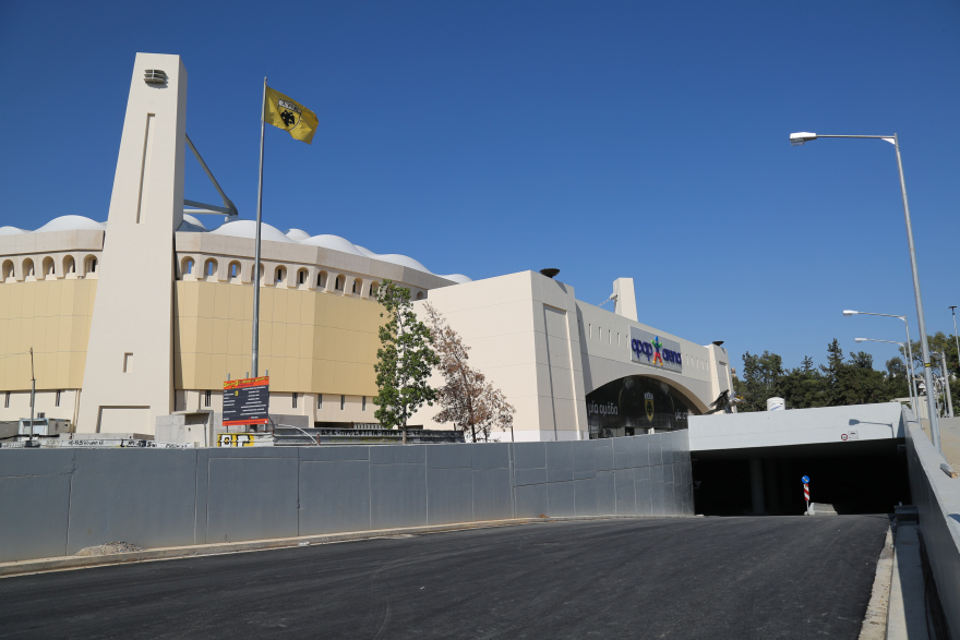 ΑΕΚ: Εντυπωσιακές φωτογραφίες από την είσοδο της OPAP Arena 