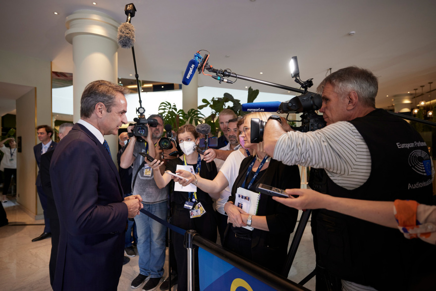 Μητσοτάκης στο ΕΛΚ: Με τη χορήγηση καθεστώτος υποψήφιας προς ένταξη χώρας στέλνεται το σωστό μήνυμα στην Ουκρανία