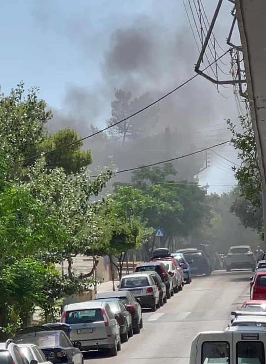 Φωτιά σε αυτοκίνητο στο Γαλάτσι