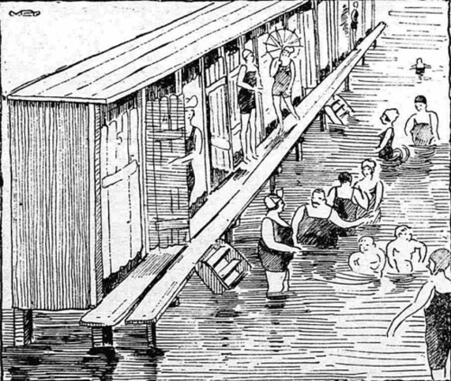 Ελάτε για μπανάκι και για άλλα...  στη Γλυφάδα του 1936