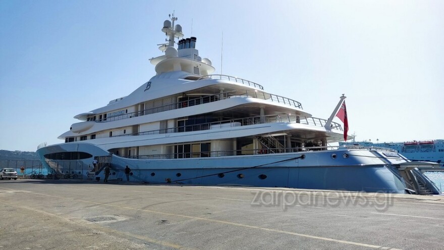 Κρήτη: Στη Σούδα η υπερπολυτελής θαλαμηγός του Μεξικανού μεγιστάνα Αλμπέρτο Μπελέρες  - Δείτε φωτογραφίες