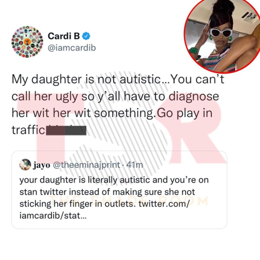 Cardi B: Η ράπερ απάντησε σε ακόλουθο που αποκάλεσε την κόρη της αυτιστική