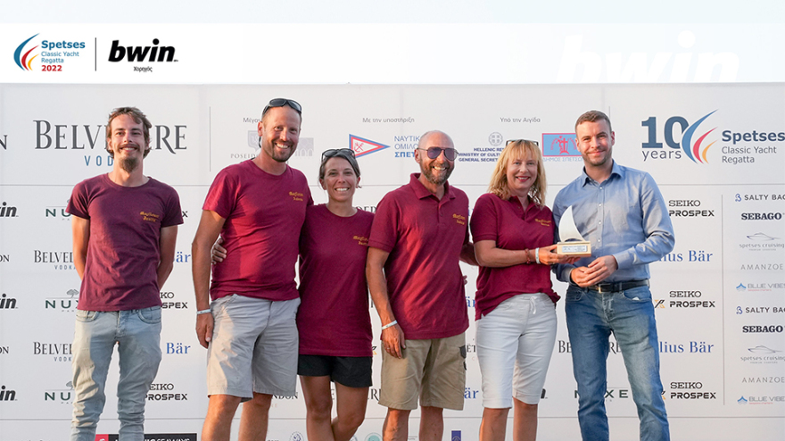 Η bwin άνοιξε πανιά με το Spetses Classic Yacht Regatta 2022