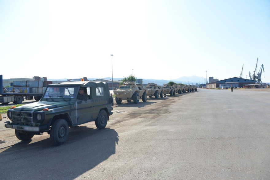 ΓΕΣ: Παρελήφθησαν 180 νέα Τεθωρακισμένα Τροχοφόρα Μ1117