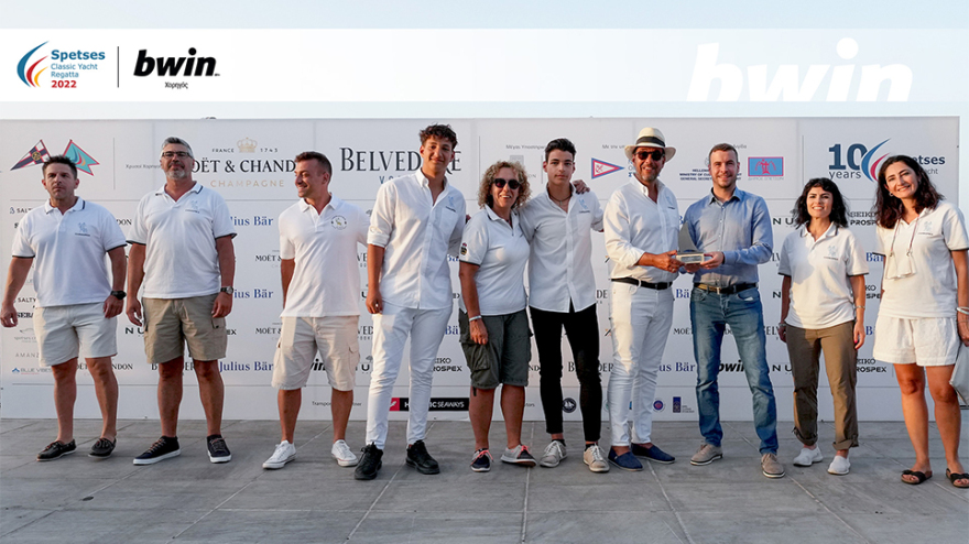 Η bwin άνοιξε πανιά με το Spetses Classic Yacht Regatta 2022
