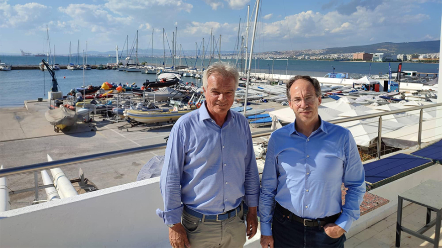 Η Ελληνική Ιστιοπλοϊκή Ομοσπονδία και η Γενική Γραμματεία Αθλητισμού στηρίζουν το ευρωπαϊκό νέων ILCA 6 στο Ν.Ο.Θ.