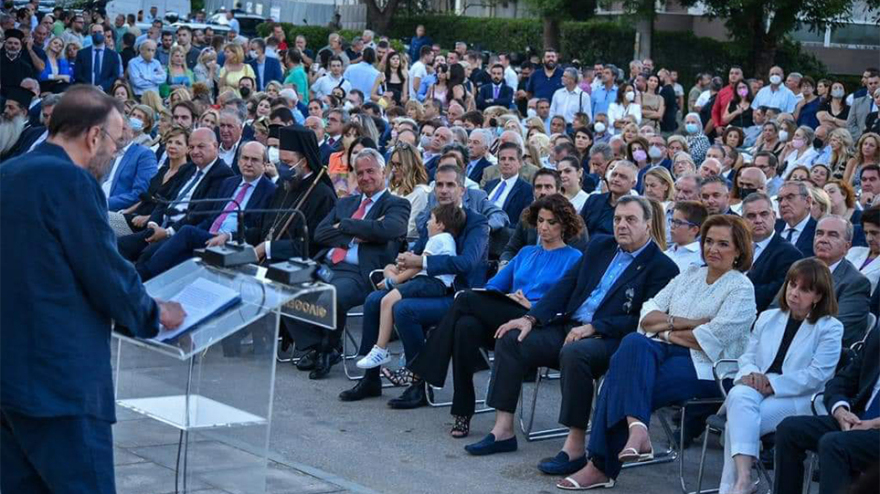 Ψυχικό: Έγιναν τα αποκαλυπτήρια της προτομής του Παύλου Μπακογιάννη