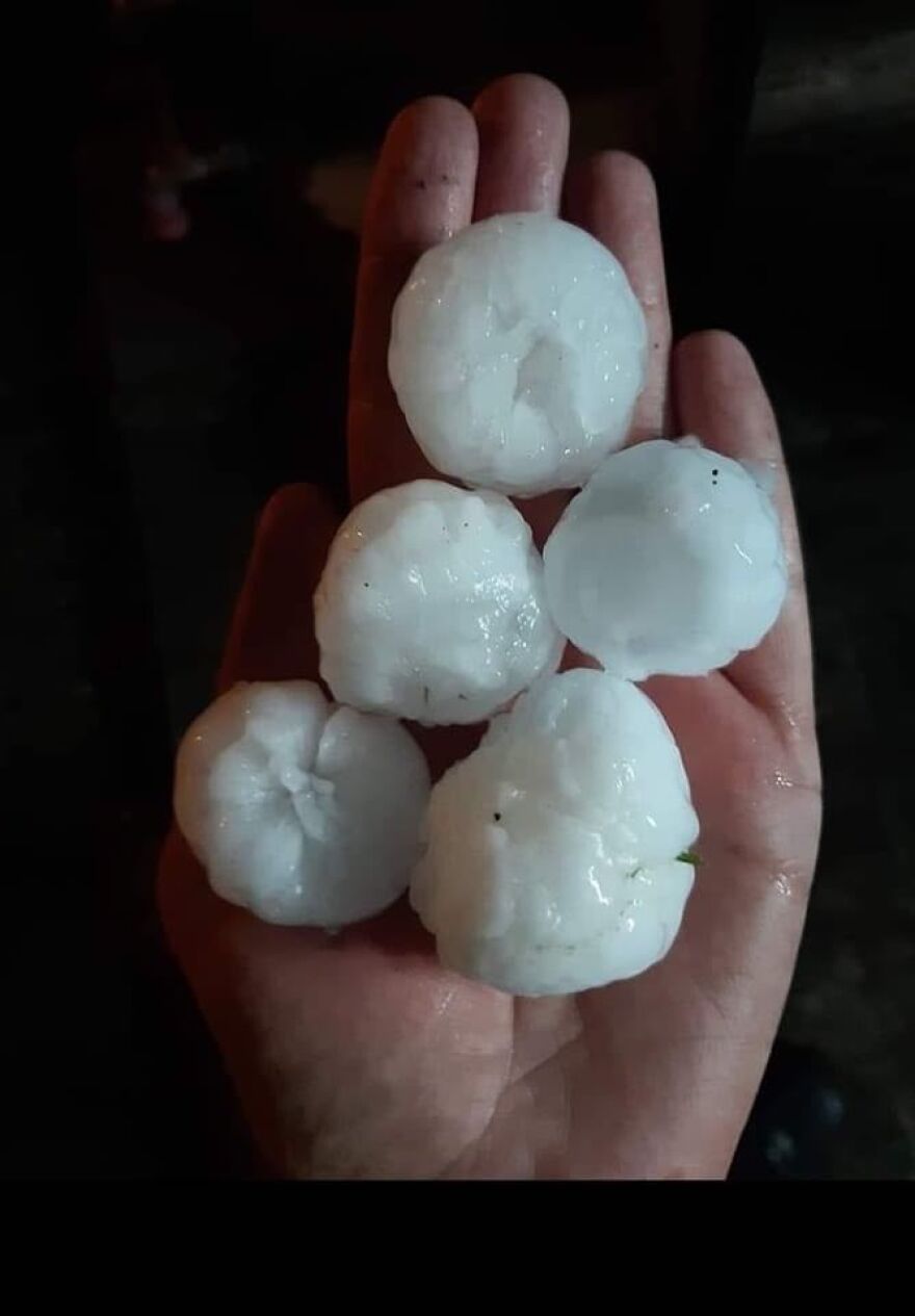 Χαλάζι σε μέγεθος αυγού στην Καστοριά - Τραυματίστηκε γυναίκα στον ώμο