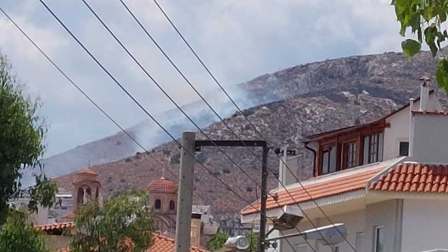 Συναγερμός στην πυροσβεστική - Φωτιά ξανά στο Σχιστό