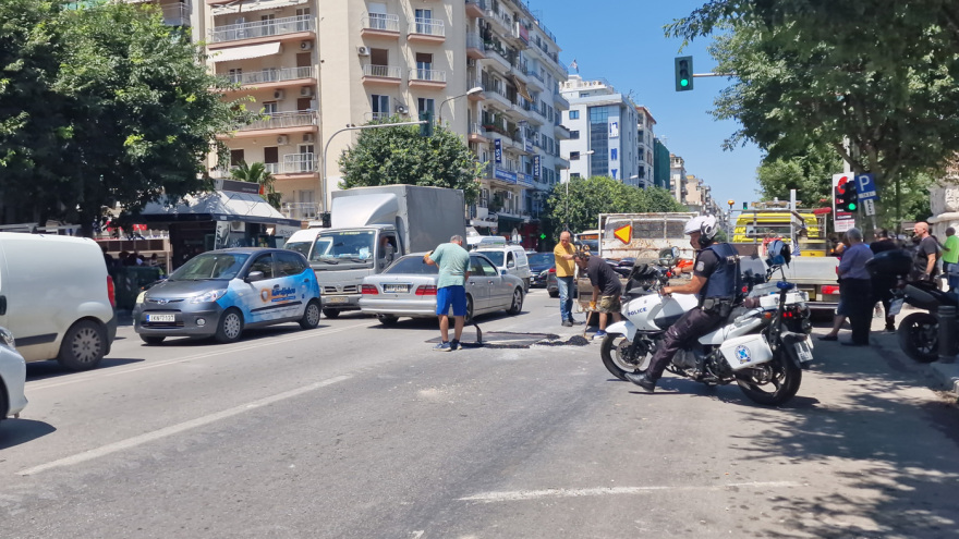Θεσσαλονίκη: Οθωμανικό πηγάδι έκρυβε η τρύπα που άνοιξε στο κέντρο της πόλης