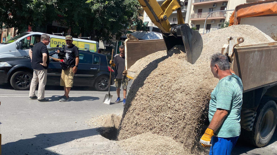 Θεσσαλονίκη: Οθωμανικό πηγάδι έκρυβε η τρύπα που άνοιξε στο κέντρο της πόλης