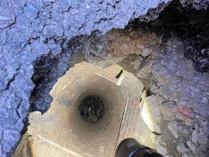 Θεσσαλονίκη: Οθωμανικό πηγάδι έκρυβε η τρύπα που άνοιξε στο κέντρο της πόλης