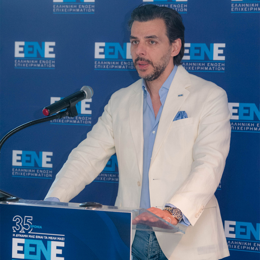 Νέος Πρόεδρος Στην Ελληνική Ένωση Επιχειρηματιών (Ε.ΕΝ.Ε) ο Κρίστιαν Χατζημηνάς