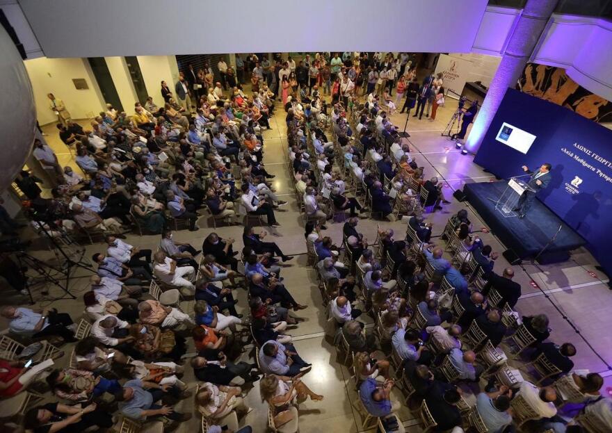 «Απλά Μαθήματα Ρητορικής»: Ο Άδωνις Γεωργιάδης παρουσίασε το νέο του βιβλίο