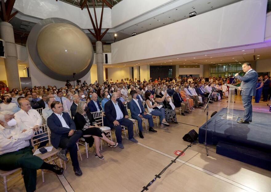 «Απλά Μαθήματα Ρητορικής»: Ο Άδωνις Γεωργιάδης παρουσίασε το νέο του βιβλίο