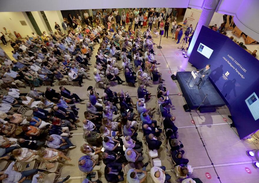 «Απλά Μαθήματα Ρητορικής»: Ο Άδωνις Γεωργιάδης παρουσίασε το νέο του βιβλίο