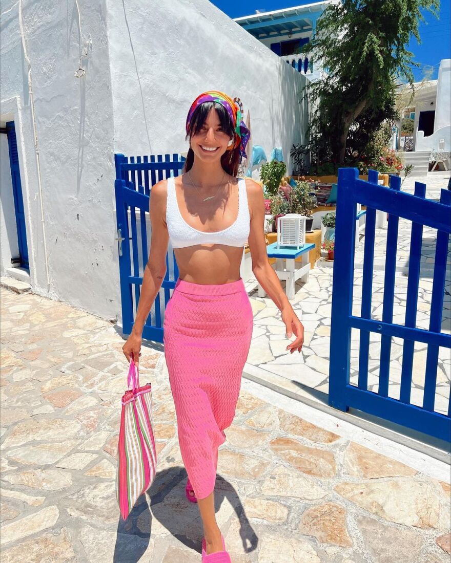 Ηλιάνα Παπαγεωργίου: Έριξε άγκυρα... στα Κουφονήσια - Φωτογραφίες