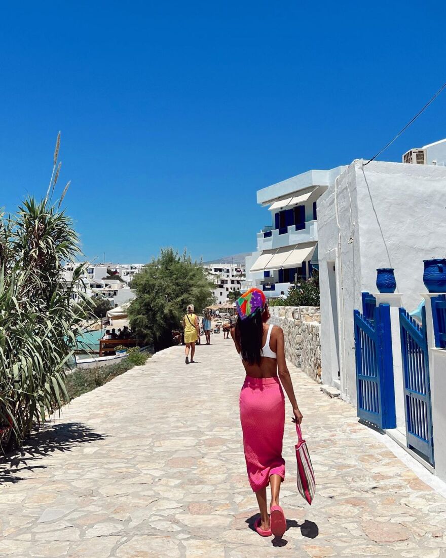 Ηλιάνα Παπαγεωργίου: Έριξε άγκυρα... στα Κουφονήσια - Φωτογραφίες