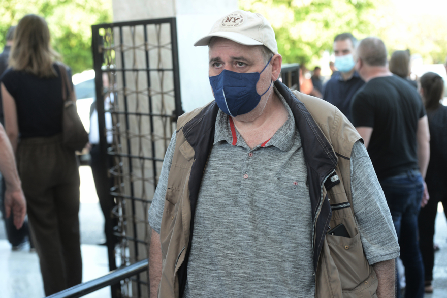 Ηλίας Νικολακόπουλος: Τελευταίο αντίο στο Α' Νεκροταφείο - Δείτε φωτογραφίες