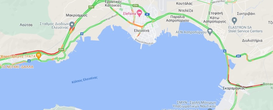 Τροχαίο στην Αθηνών - Κορίνθου - Πού έχει καθυστερήσεις