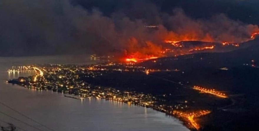 Φωτιές: Πύρινα μέτωπα σε Ιτέα και Κρανίδι - Στη μάχη τα εναέρια μέσα 