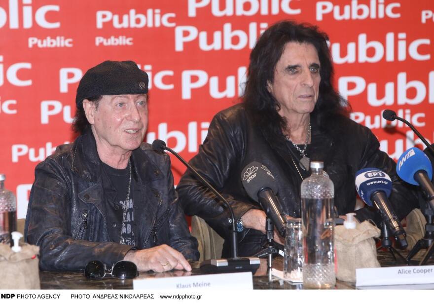 Scorpions - Alice Cooper στην Αθήνα: «Το ελληνικό κοινό νιώθει τη μουσική μας»