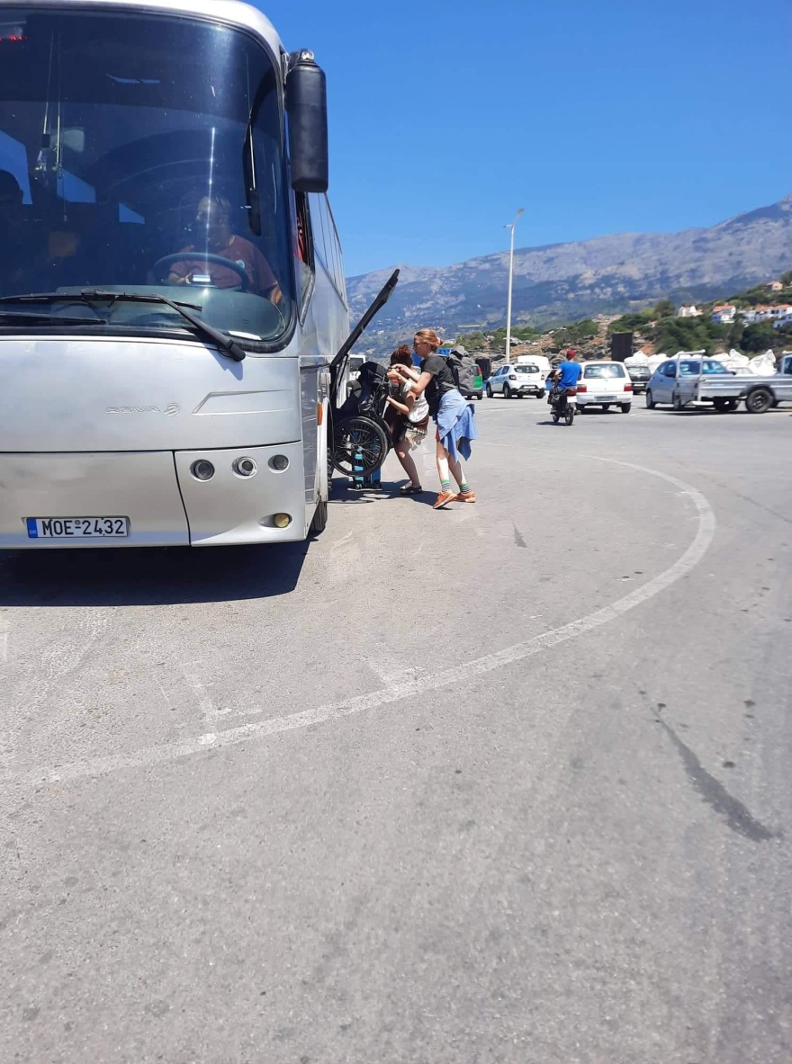 Το λιμάνι του Εύδηλου στην Ικαρία δεν είναι φιλικό για τα άτομα με ειδικές ανάγκες