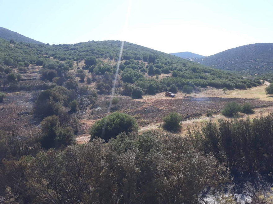 Υπό έλεγχο η φωτιά στον Άγιο Γιάννη Κορινθίας - Είχε ξεσπάσει ανάμεσα σε Άργος και Σοφικό