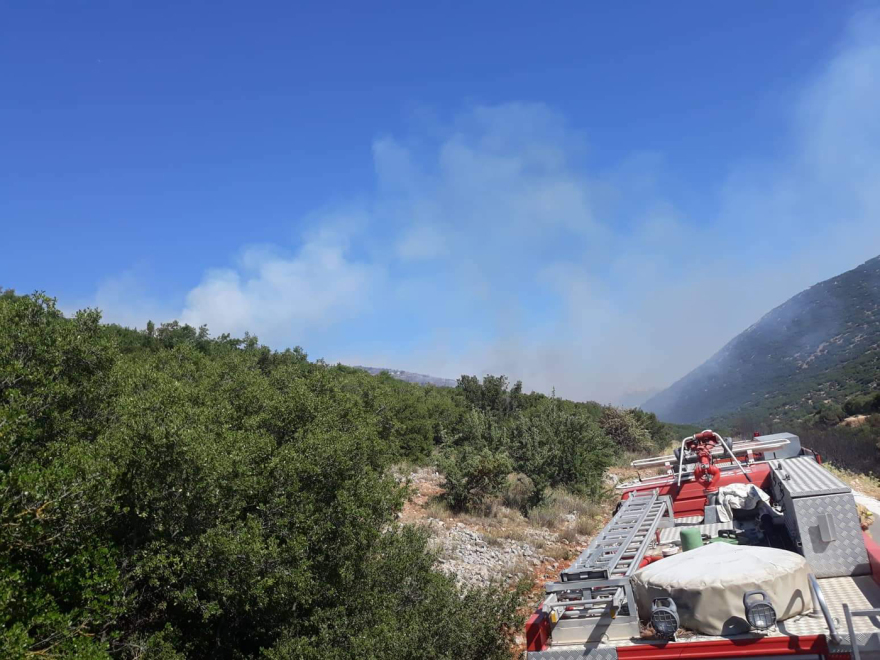 Υπό έλεγχο η φωτιά στον Άγιο Γιάννη Κορινθίας - Είχε ξεσπάσει ανάμεσα σε Άργος και Σοφικό