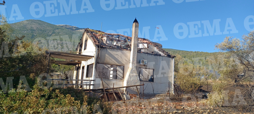 Οριοθετημένη η μεγάλη φωτιά στο Πόρτο Γερμενό - Καίει στο βουνό, έχουν κοπάσει οι άνεμοι