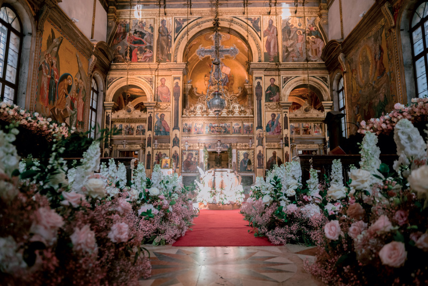 Γιάννης και Δήμητρα Κούστα: Το επίσημο photo album από τη βάφτιση της δεύτερης κόρης τους στη Βενετία  