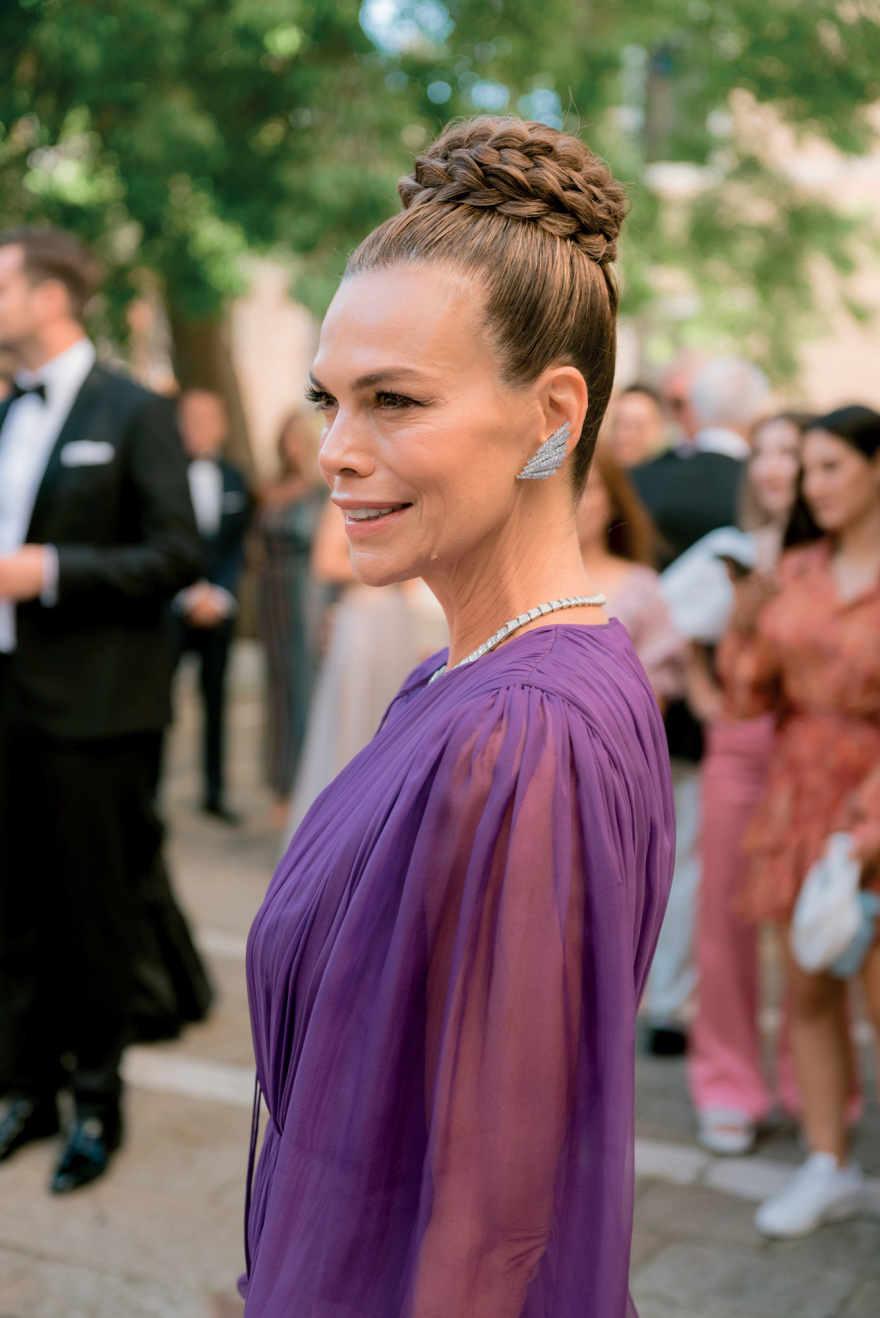 Γιάννης και Δήμητρα Κούστα: Το επίσημο photo album από τη βάφτιση της δεύτερης κόρης τους στη Βενετία  