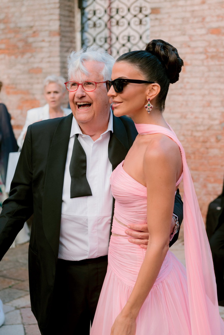 Γιάννης και Δήμητρα Κούστα: Το επίσημο photo album από τη βάφτιση της δεύτερης κόρης τους στη Βενετία  