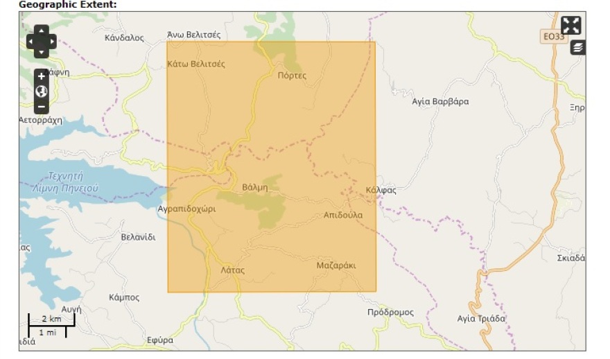 Φωτιές: Ενεργοποιήθηκε το σύστημα Copernicus για τις Πόρτες Αχαΐας και την Ιτέα
