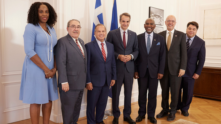 Αναλυτική παρουσίαση των προκλήσεων στην Ανατολική Μεσόγειο από τον Μητσοτάκη σε Αμερικανούς βουλευτές 