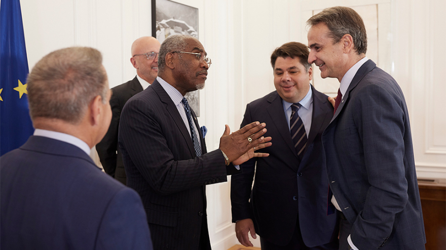 Αναλυτική παρουσίαση των προκλήσεων στην Ανατολική Μεσόγειο από τον Μητσοτάκη σε Αμερικανούς βουλευτές 