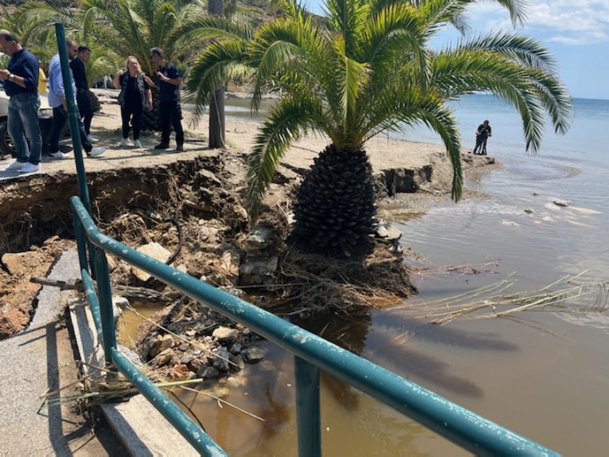 Καιρός: Κηρύχθηκε σε κατάσταση έκτακτης ανάγκης η Σκύρος μετά τις καταστροφές από την κακοκαιρία