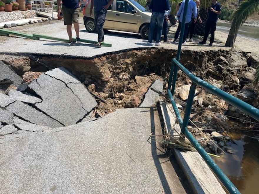 Καιρός: Κηρύχθηκε σε κατάσταση έκτακτης ανάγκης η Σκύρος μετά τις καταστροφές από την κακοκαιρία