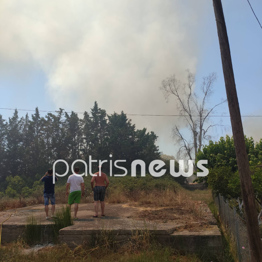 Φωτιά στον Πύργο Ηλείας