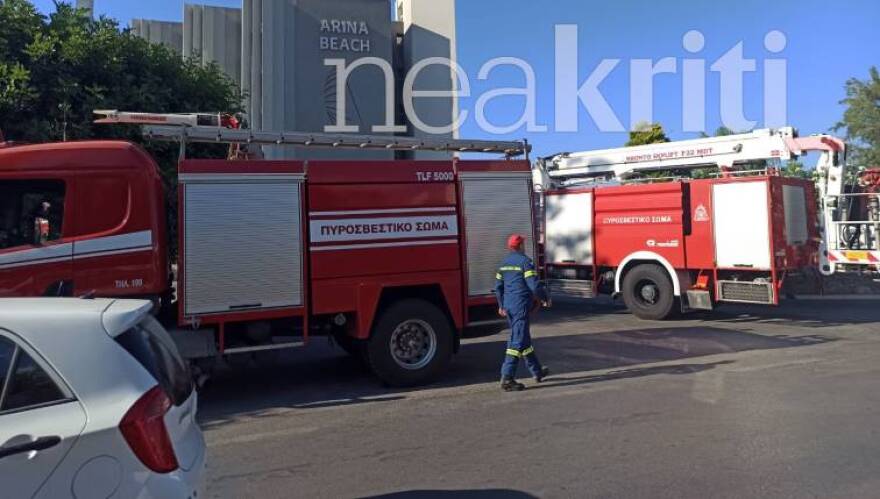 Κρήτη: Έσβησε η φωτιά στο ξενοδοχείο
