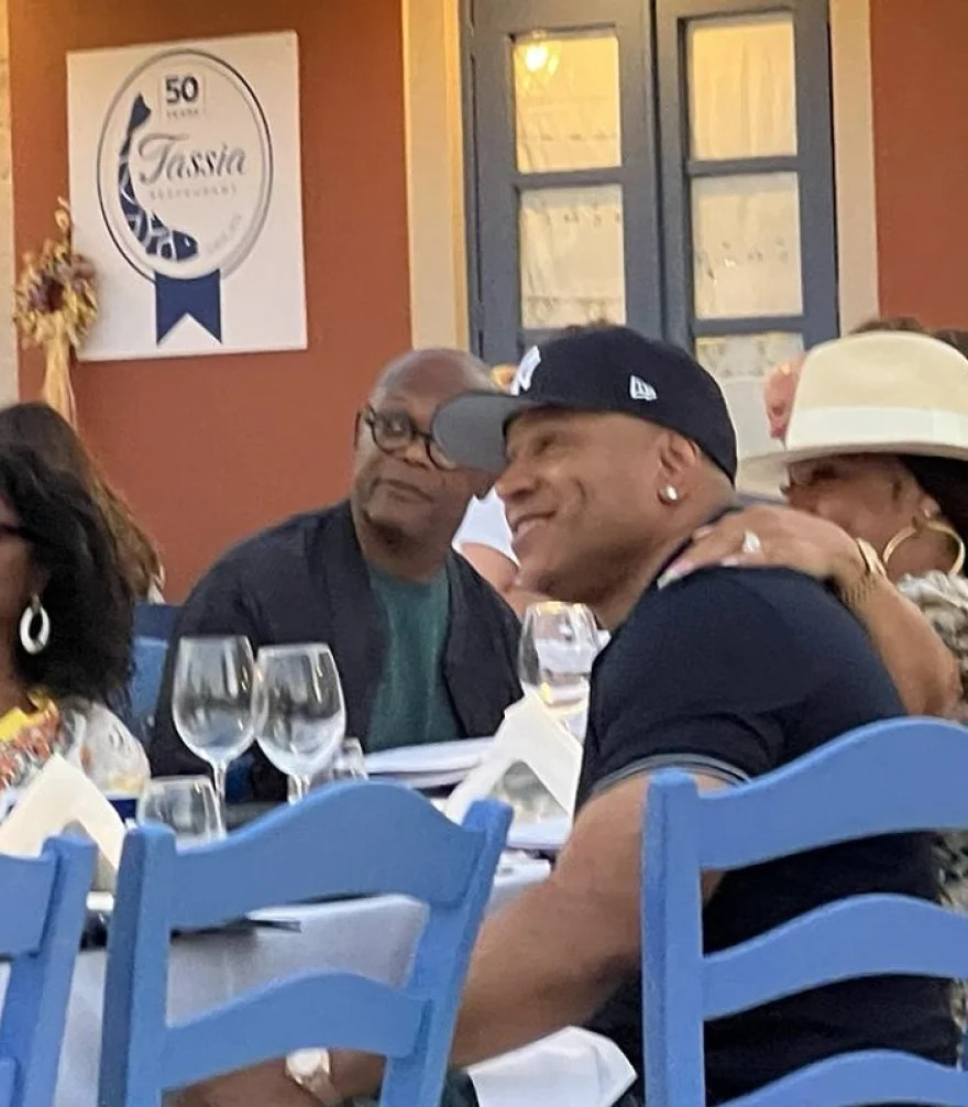 Μάτζικ Τζόνσον: Στην Ζάκυνθο με τον Σάμιουελ Τζάκσον  και τον ράπερ LL COOl J 