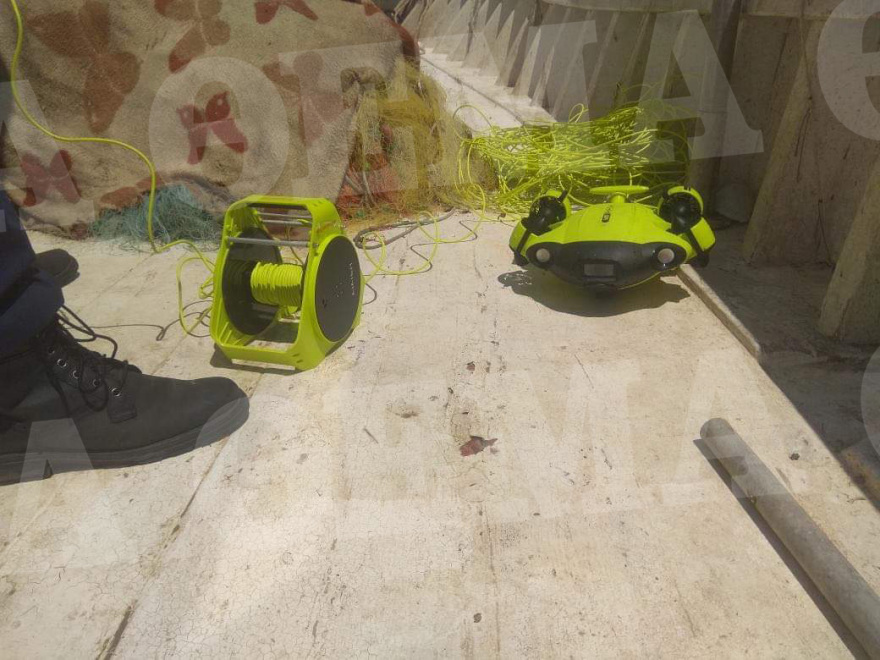 Χαλκιδική: Συνεχίζονται οι έρευνες για τον εντοπισμό του 28χρονου - Πλάνα από το υποβρύχιο drone