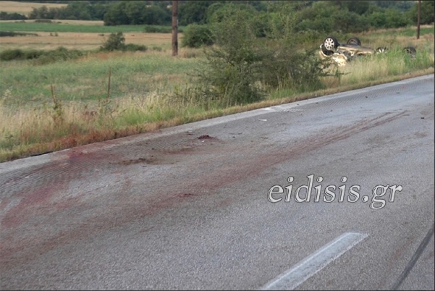 Κιλκίς: Δύο νεκροί σε τροχαίο με εμπλοκή τριών αυτοκινήτων και μιας αγέλης αγριογούρουνων