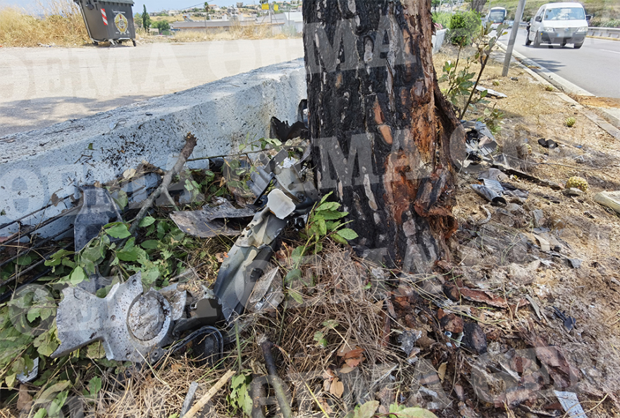 Βίντεο-σοκ από το θανατηφόρο τροχαίο στην Μαραθώνος: Το αυτοκίνητο εξερράγη σαν πύρινη μπάλα