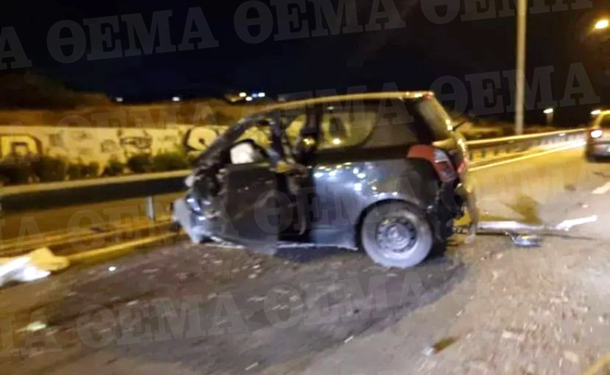 Βίντεο-σοκ από το θανατηφόρο τροχαίο στην Μαραθώνος: Το αυτοκίνητο εξερράγη σαν πύρινη μπάλα